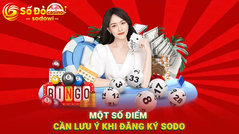 một số điểm cần lưu ý khi đăng ký sodo