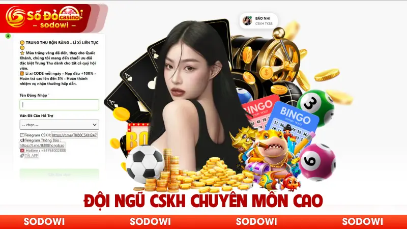 Đội ngũ CSKH chuyên môn cao