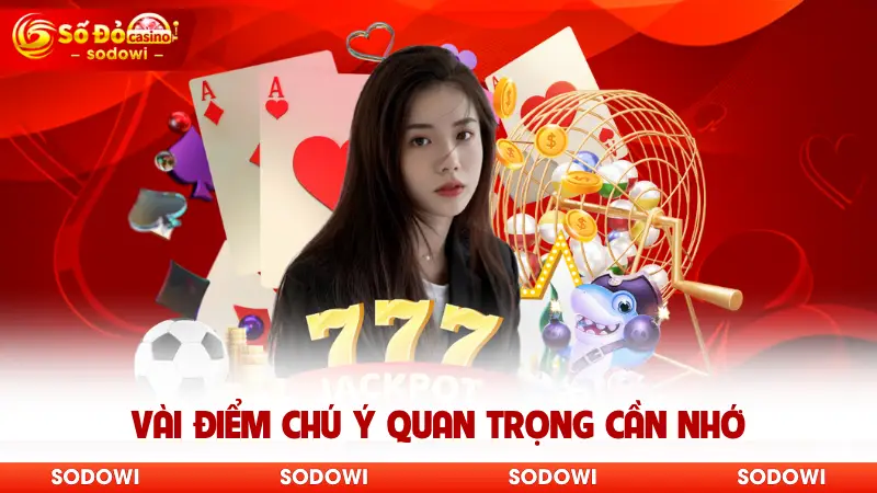 Tạo Dàn Đề - Hé Lộ Những Phương Pháp Bất Bại Tại SODO 4 Vài điểm chú ý quan trọng cần nhớ